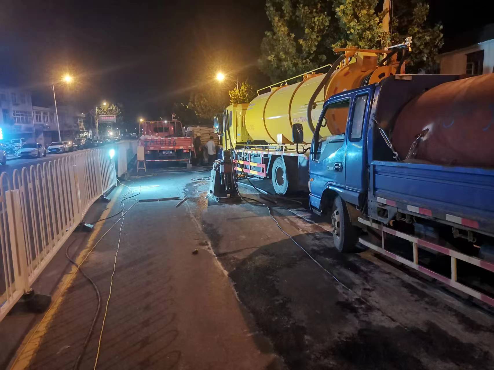 横沥镇路面压密注浆